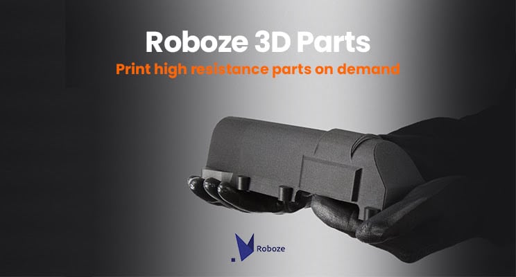 Roboze lancia 3D Parts, un network distribuito per la produzione di parti per applicazioni estreme